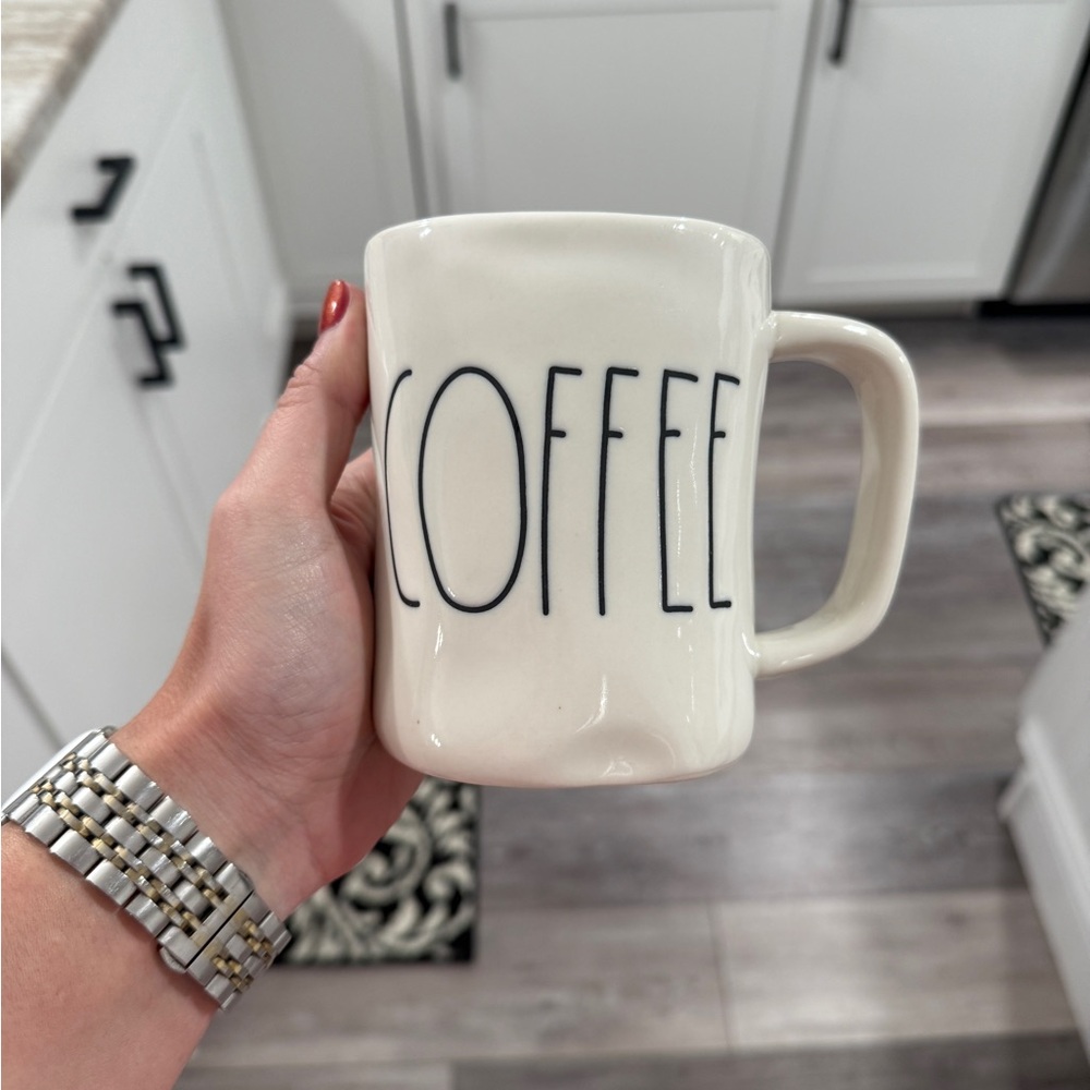 Rae Dunn Cream Coffee Mug